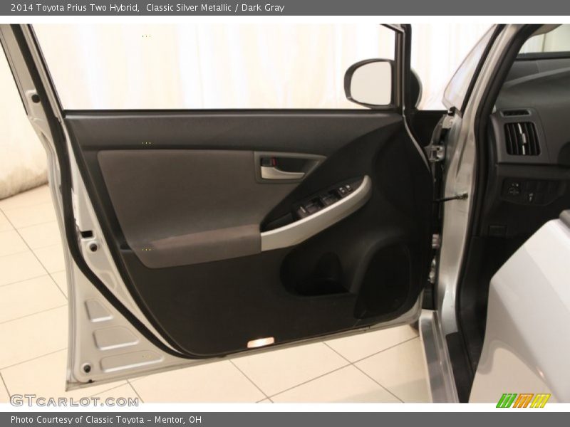 Classic Silver Metallic / Dark Gray 2014 Toyota Prius Two Hybrid