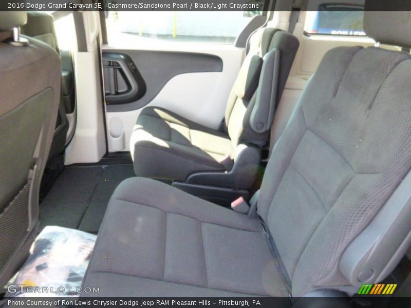 Cashmere/Sandstone Pearl / Black/Light Graystone 2016 Dodge Grand Caravan SE