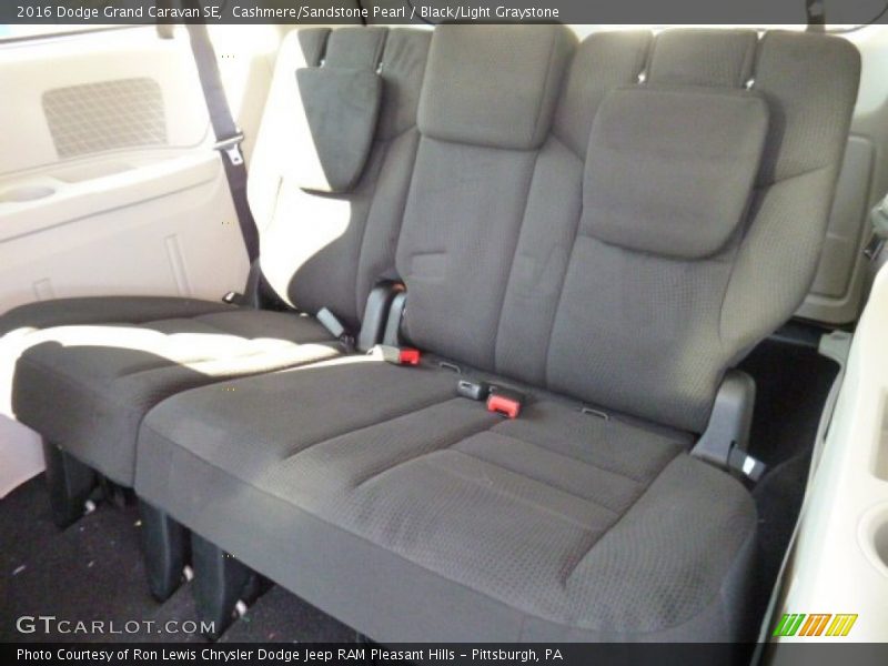Cashmere/Sandstone Pearl / Black/Light Graystone 2016 Dodge Grand Caravan SE