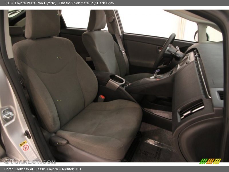 Classic Silver Metallic / Dark Gray 2014 Toyota Prius Two Hybrid