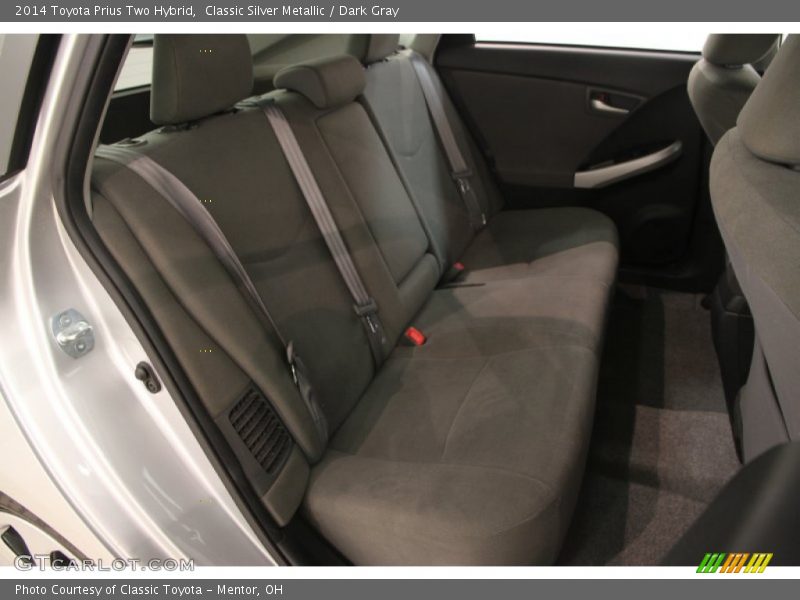 Classic Silver Metallic / Dark Gray 2014 Toyota Prius Two Hybrid