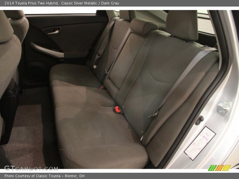 Classic Silver Metallic / Dark Gray 2014 Toyota Prius Two Hybrid