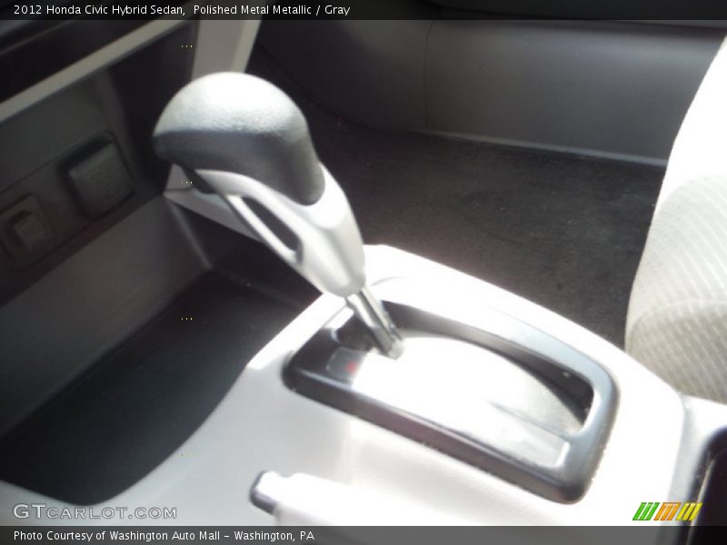 Polished Metal Metallic / Gray 2012 Honda Civic Hybrid Sedan