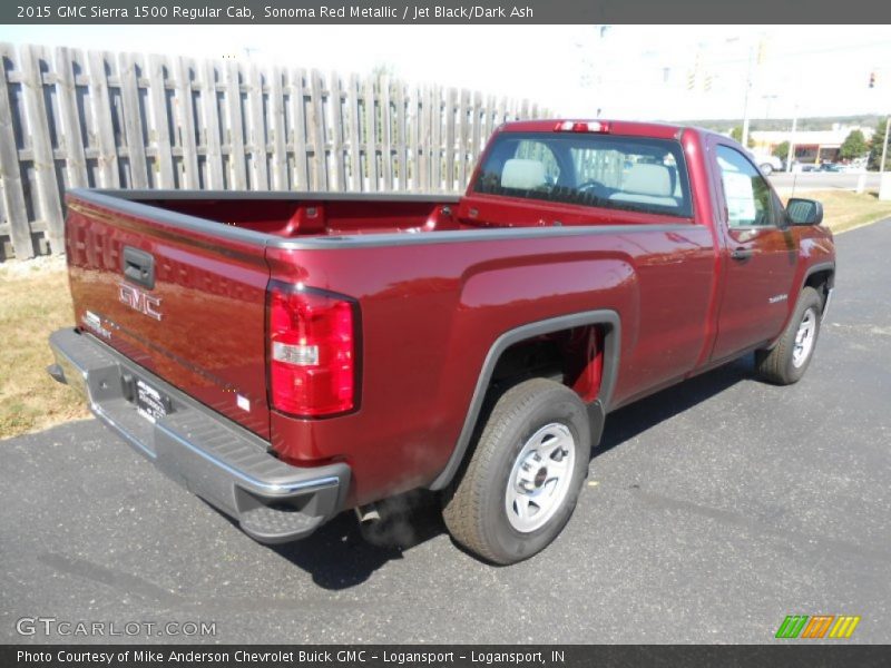 Sonoma Red Metallic / Jet Black/Dark Ash 2015 GMC Sierra 1500 Regular Cab
