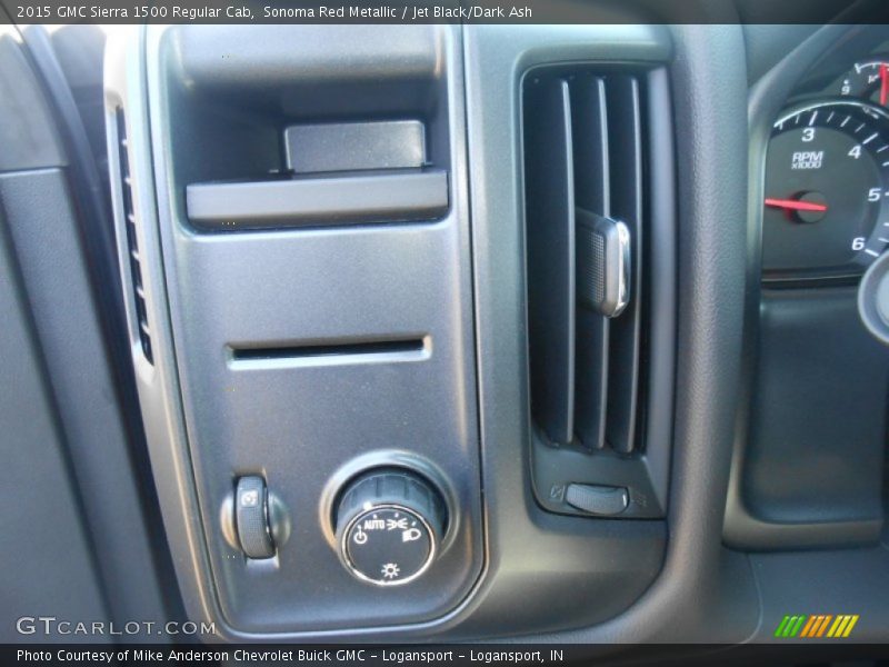 Sonoma Red Metallic / Jet Black/Dark Ash 2015 GMC Sierra 1500 Regular Cab