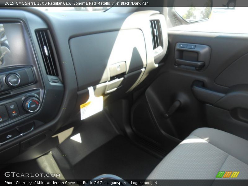 Sonoma Red Metallic / Jet Black/Dark Ash 2015 GMC Sierra 1500 Regular Cab