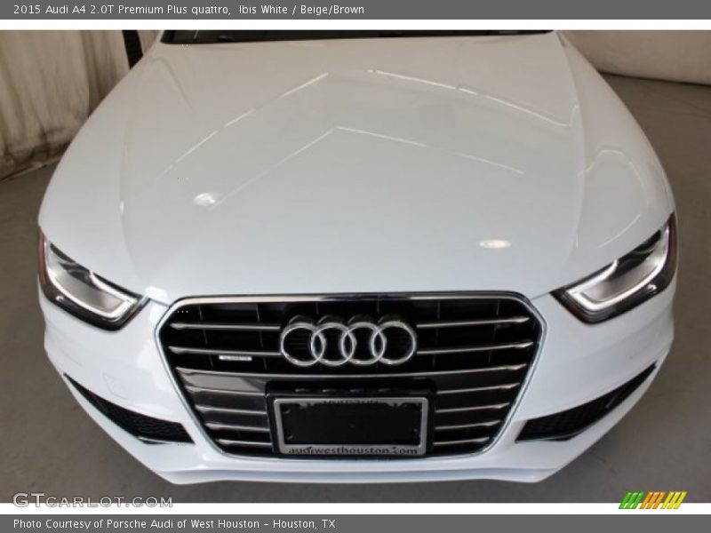 Ibis White / Beige/Brown 2015 Audi A4 2.0T Premium Plus quattro