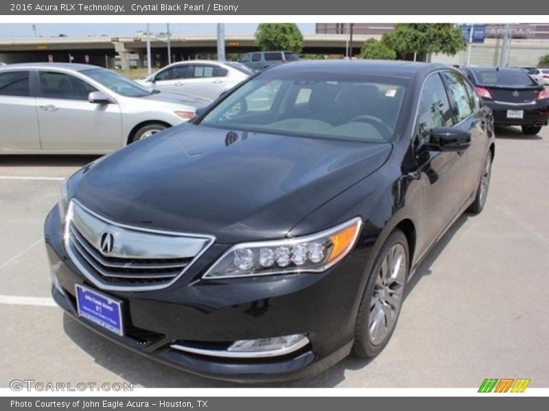 Crystal Black Pearl / Ebony 2016 Acura RLX Technology