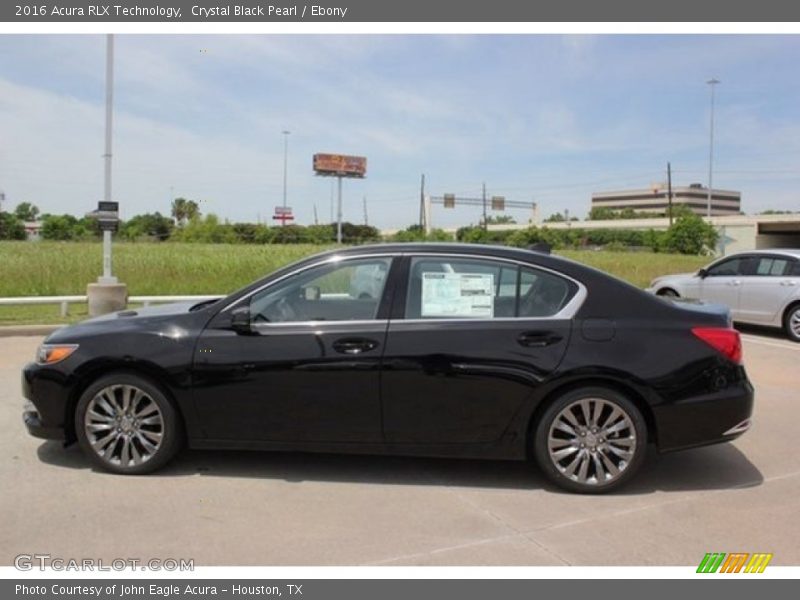 Crystal Black Pearl / Ebony 2016 Acura RLX Technology