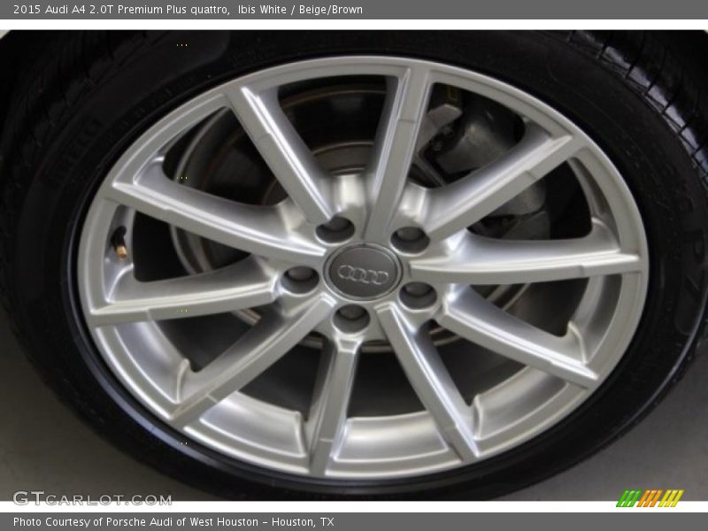 Ibis White / Beige/Brown 2015 Audi A4 2.0T Premium Plus quattro