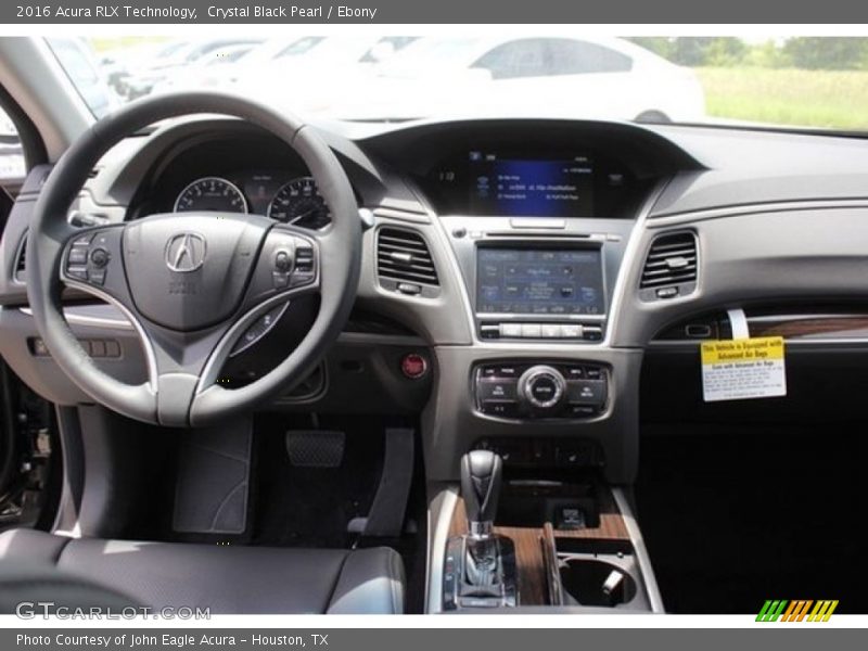 Crystal Black Pearl / Ebony 2016 Acura RLX Technology