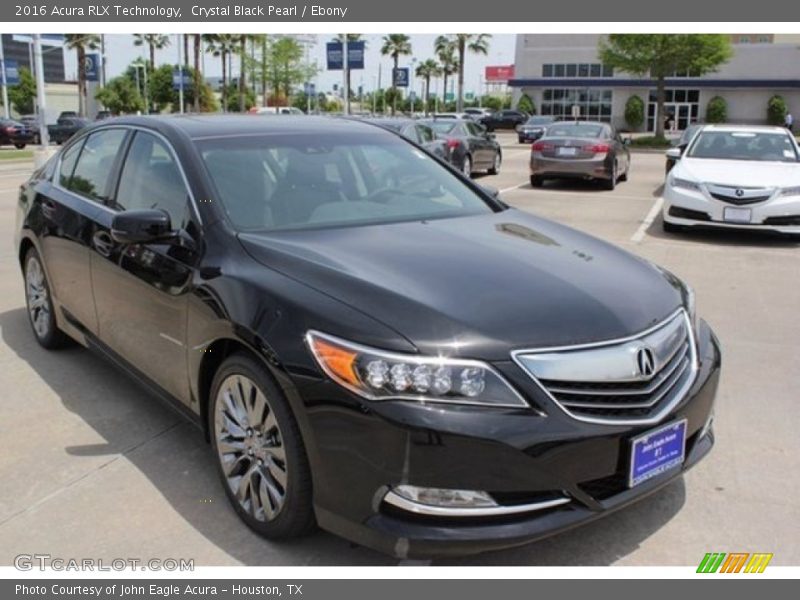 Crystal Black Pearl / Ebony 2016 Acura RLX Technology
