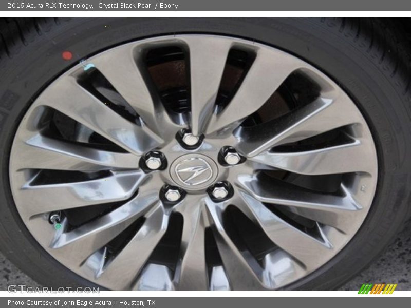 Crystal Black Pearl / Ebony 2016 Acura RLX Technology