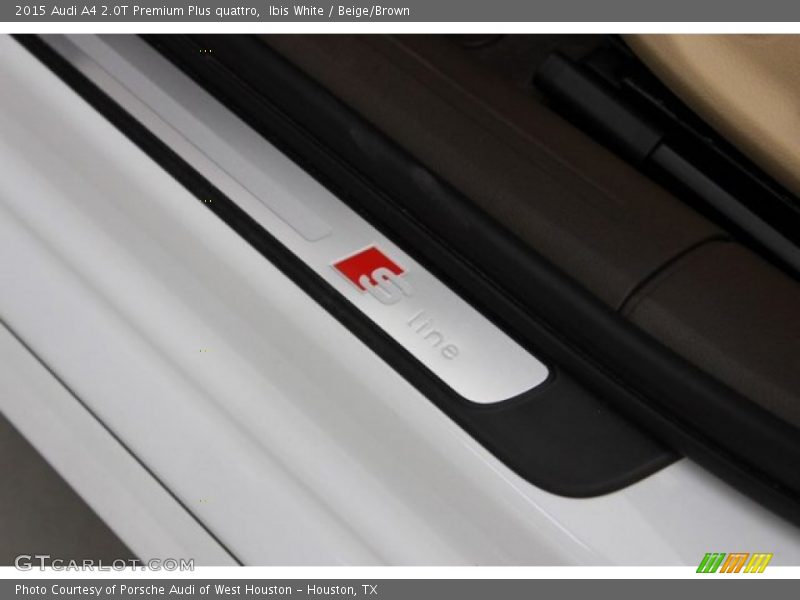 Ibis White / Beige/Brown 2015 Audi A4 2.0T Premium Plus quattro