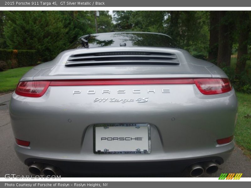 GT Silver Metallic / Black 2015 Porsche 911 Targa 4S