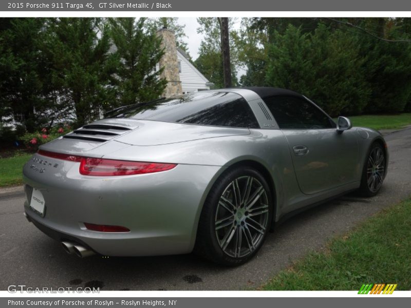 GT Silver Metallic / Black 2015 Porsche 911 Targa 4S