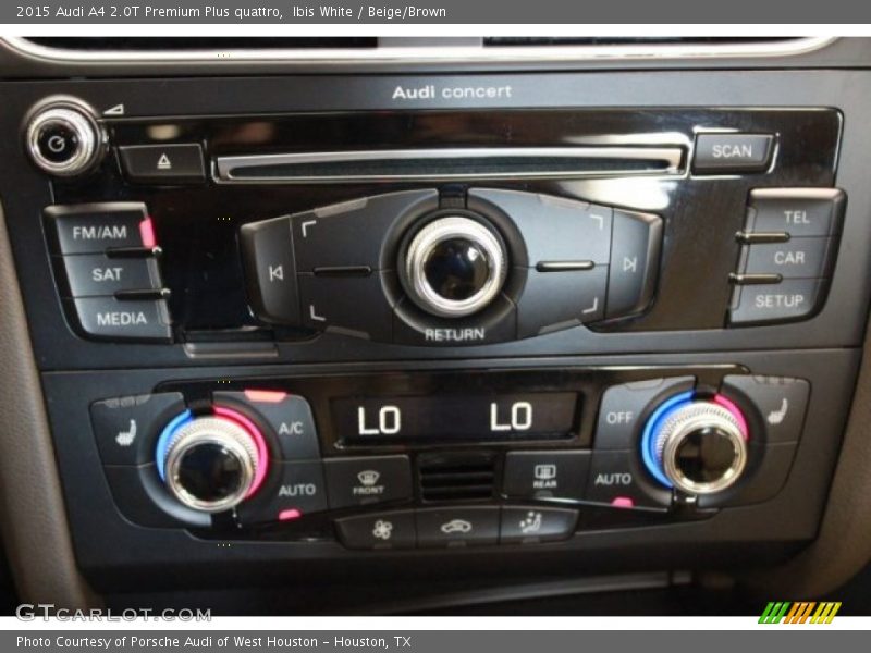 Ibis White / Beige/Brown 2015 Audi A4 2.0T Premium Plus quattro