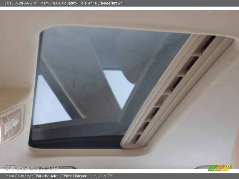 Ibis White / Beige/Brown 2015 Audi A4 2.0T Premium Plus quattro