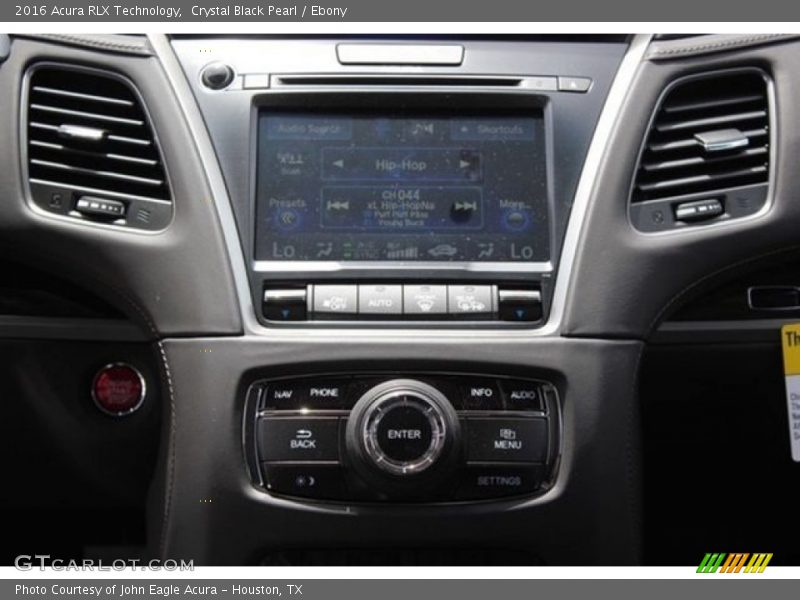 Crystal Black Pearl / Ebony 2016 Acura RLX Technology