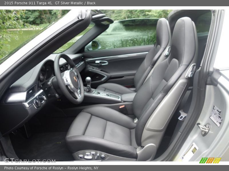 Front Seat of 2015 911 Targa 4S