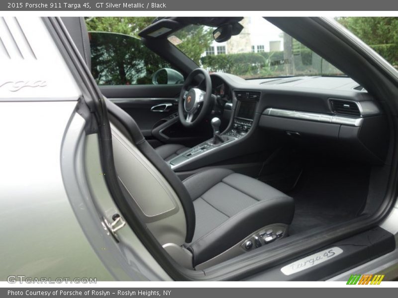 GT Silver Metallic / Black 2015 Porsche 911 Targa 4S
