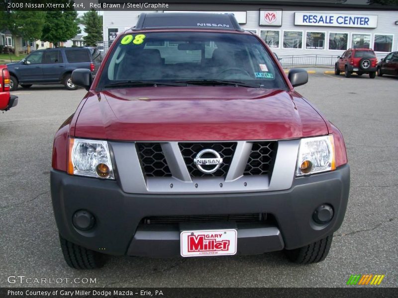 Red Brawn / Steel/Graphite 2008 Nissan Xterra X 4x4