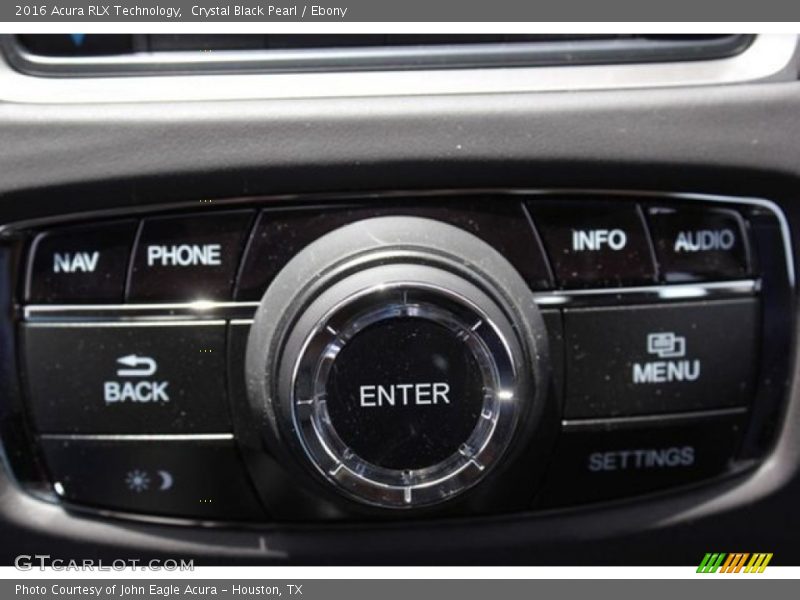 Crystal Black Pearl / Ebony 2016 Acura RLX Technology