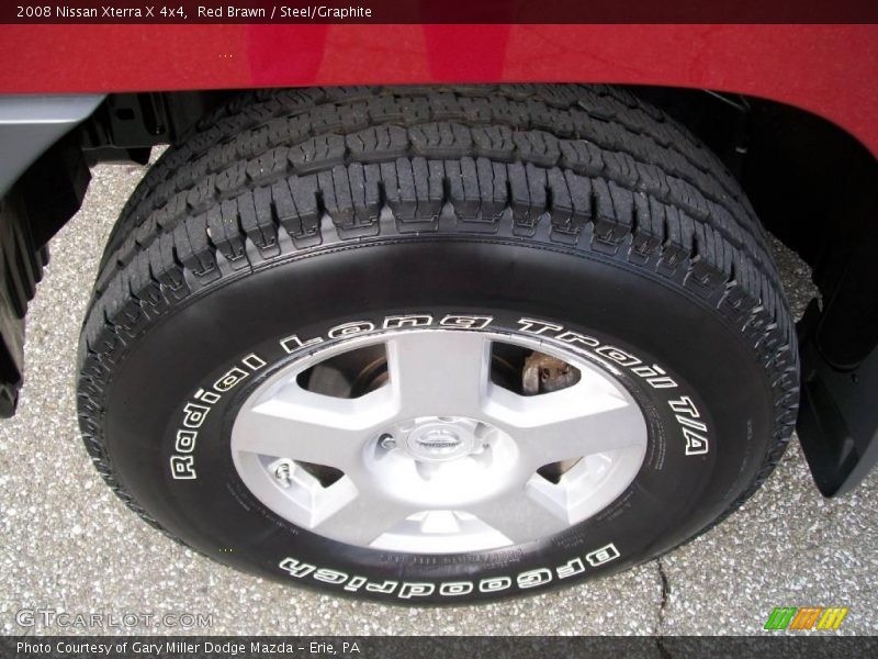 Red Brawn / Steel/Graphite 2008 Nissan Xterra X 4x4