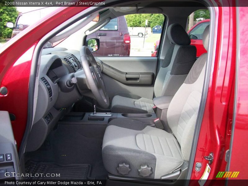 Red Brawn / Steel/Graphite 2008 Nissan Xterra X 4x4