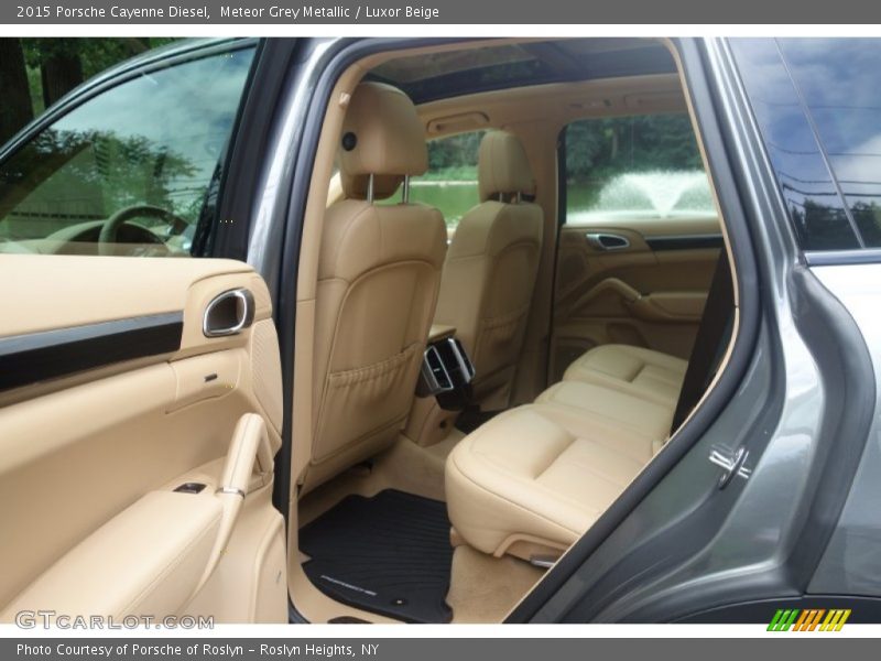 Meteor Grey Metallic / Luxor Beige 2015 Porsche Cayenne Diesel