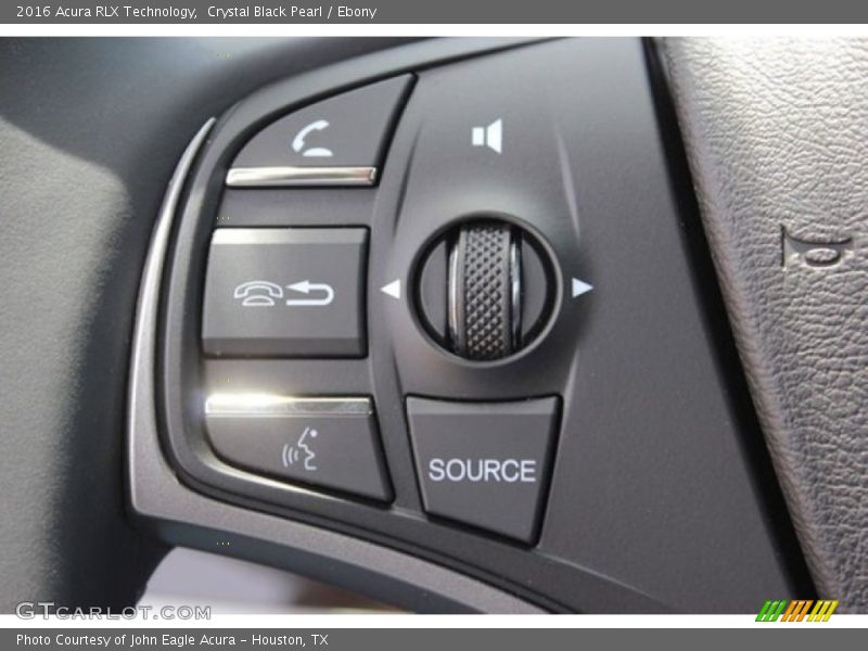 Crystal Black Pearl / Ebony 2016 Acura RLX Technology
