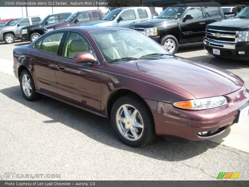 Auburn Mist / Pewter 2000 Oldsmobile Alero GLS Sedan