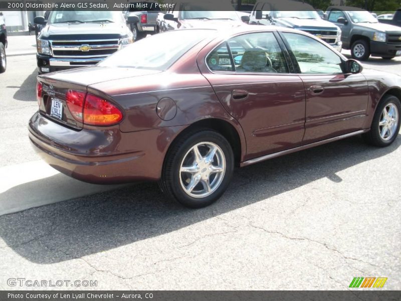 Auburn Mist / Pewter 2000 Oldsmobile Alero GLS Sedan