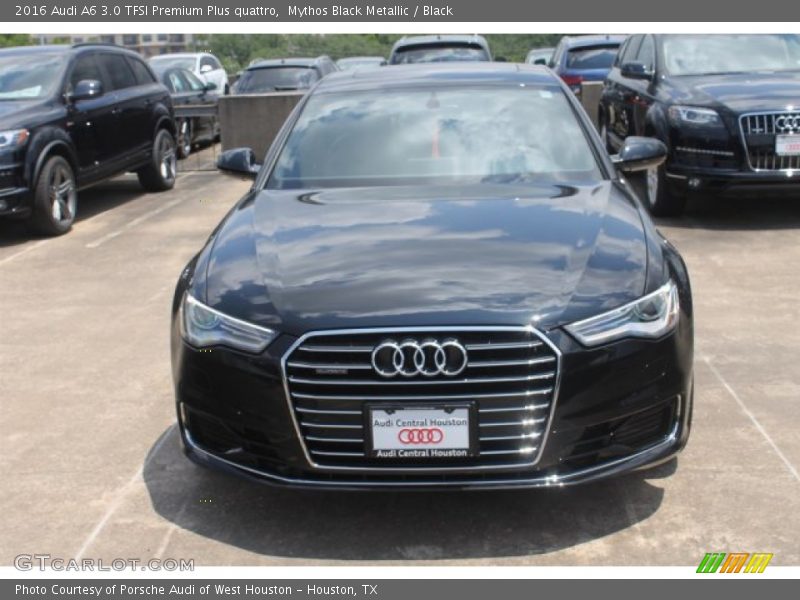 Mythos Black Metallic / Black 2016 Audi A6 3.0 TFSI Premium Plus quattro