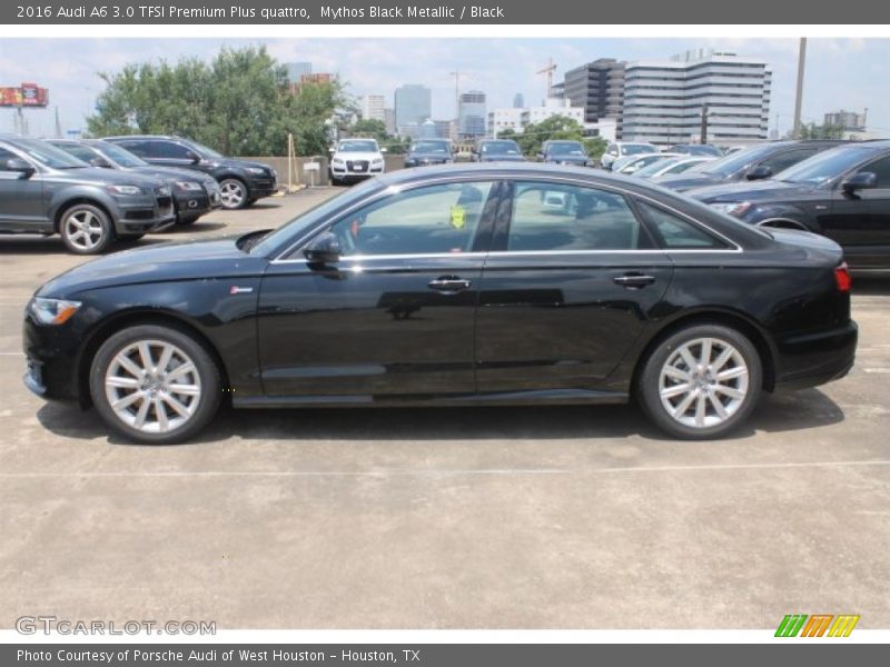 Mythos Black Metallic / Black 2016 Audi A6 3.0 TFSI Premium Plus quattro