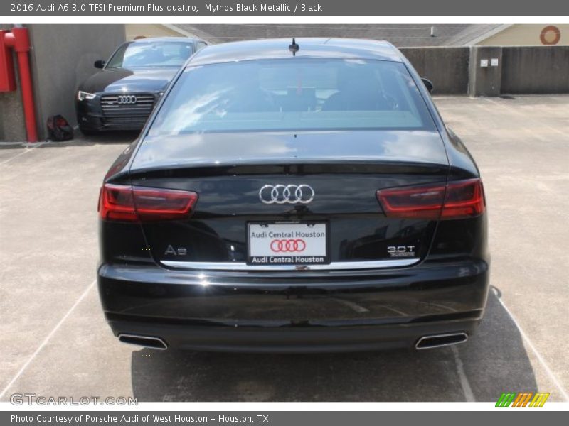 Mythos Black Metallic / Black 2016 Audi A6 3.0 TFSI Premium Plus quattro