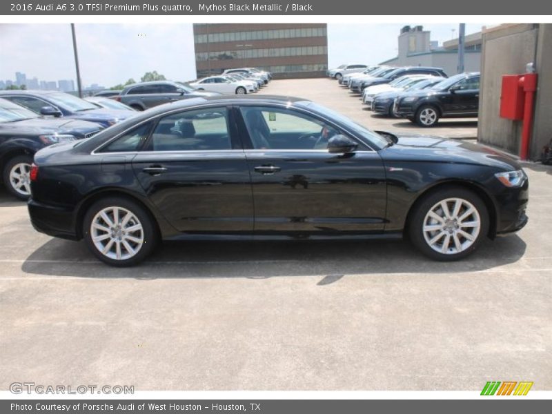 Mythos Black Metallic / Black 2016 Audi A6 3.0 TFSI Premium Plus quattro
