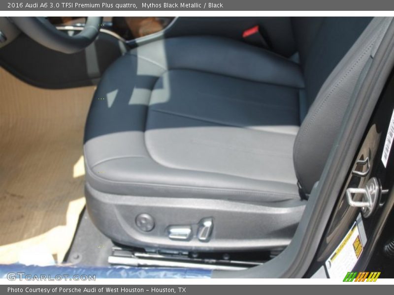 Mythos Black Metallic / Black 2016 Audi A6 3.0 TFSI Premium Plus quattro