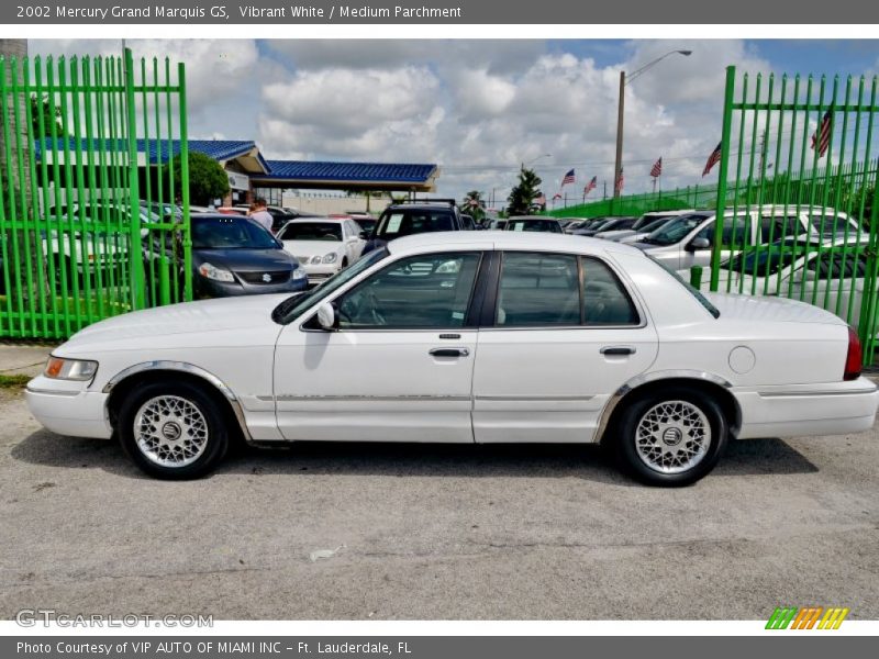  2002 Grand Marquis GS Vibrant White