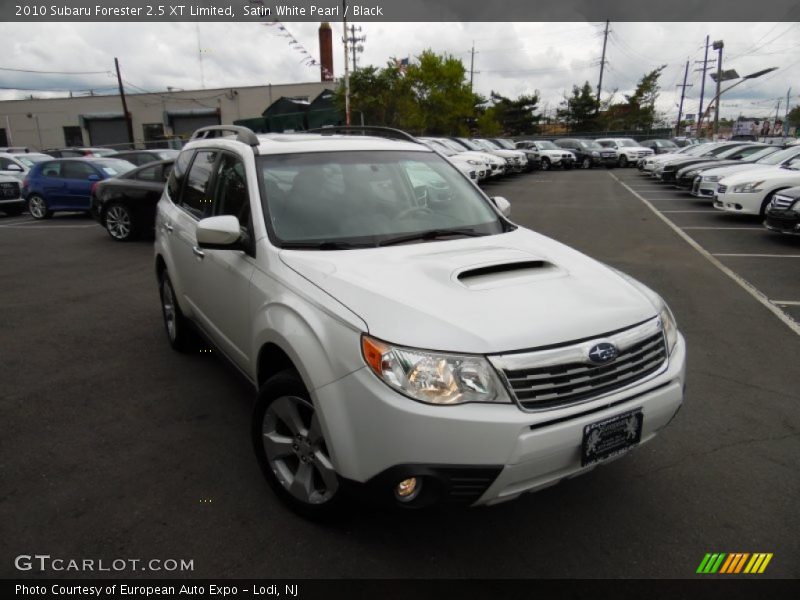 Satin White Pearl / Black 2010 Subaru Forester 2.5 XT Limited