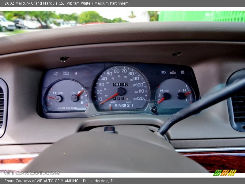  2002 Grand Marquis GS GS Gauges