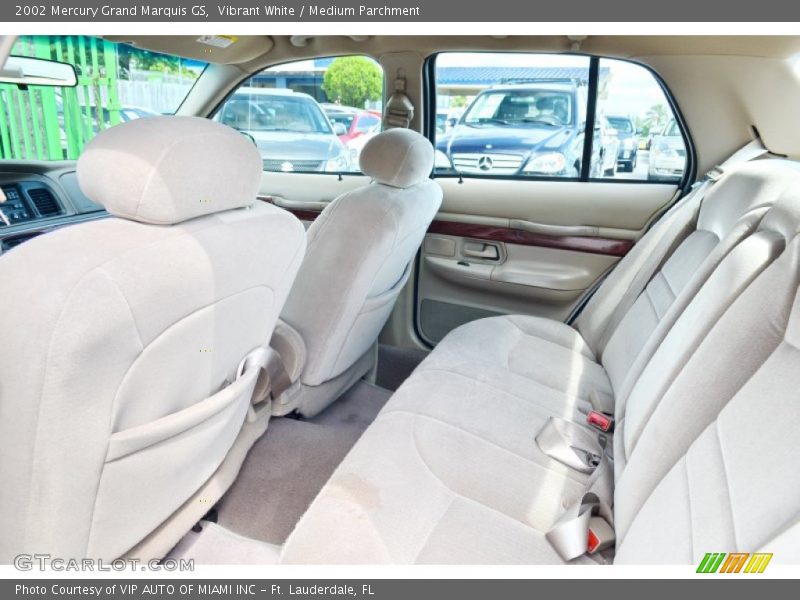 Rear Seat of 2002 Grand Marquis GS