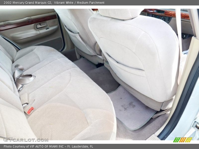 Vibrant White / Medium Parchment 2002 Mercury Grand Marquis GS