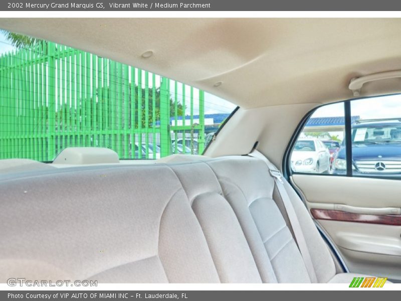Vibrant White / Medium Parchment 2002 Mercury Grand Marquis GS