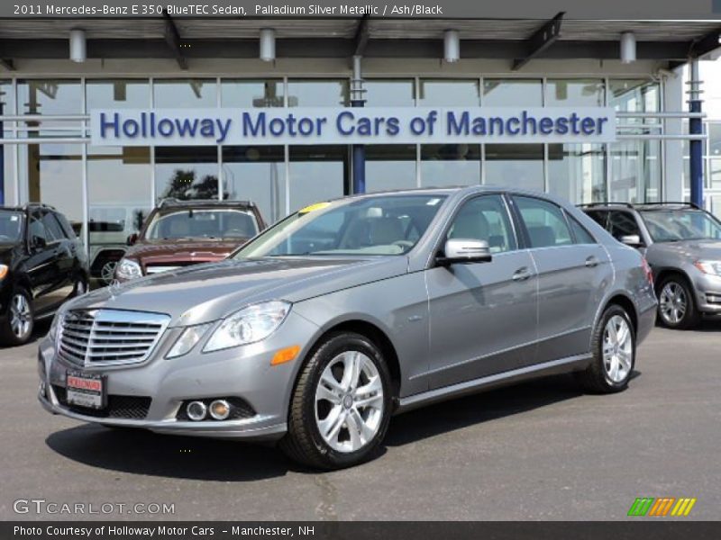 Palladium Silver Metallic / Ash/Black 2011 Mercedes-Benz E 350 BlueTEC Sedan