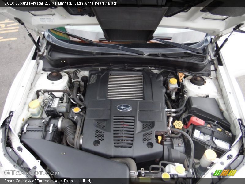 Satin White Pearl / Black 2010 Subaru Forester 2.5 XT Limited