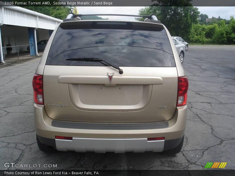 Sedona Beige Metallic / Sand Beige 2006 Pontiac Torrent AWD