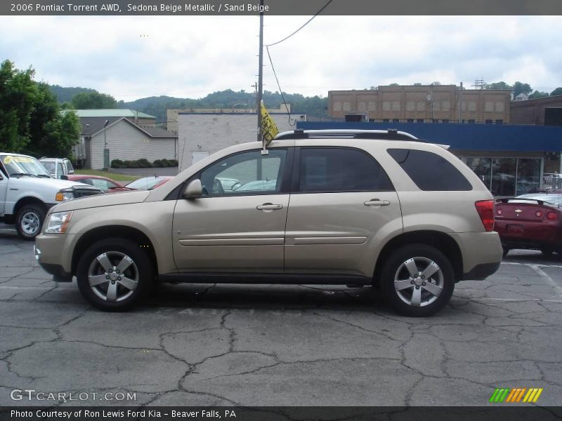 Sedona Beige Metallic / Sand Beige 2006 Pontiac Torrent AWD