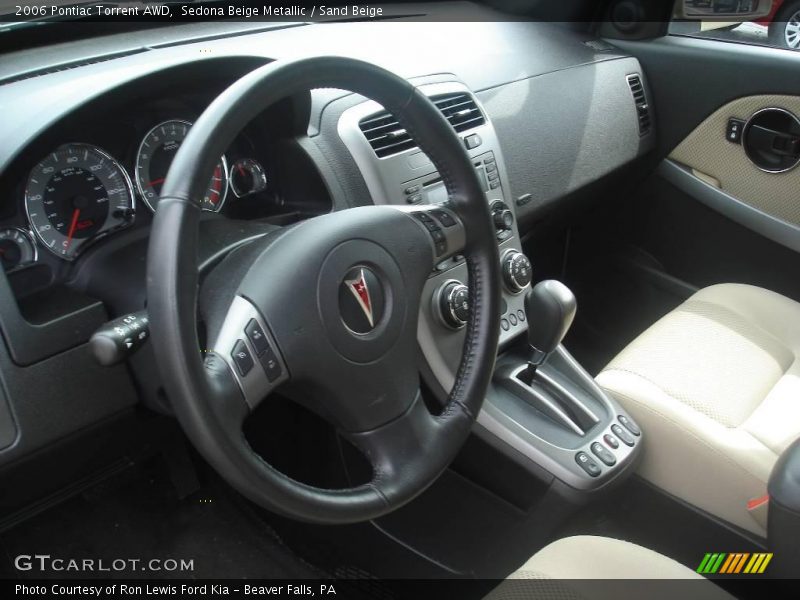 Sedona Beige Metallic / Sand Beige 2006 Pontiac Torrent AWD
