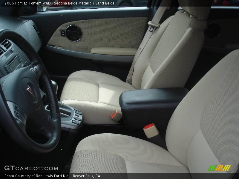 Sedona Beige Metallic / Sand Beige 2006 Pontiac Torrent AWD